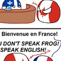Parlez anglais !