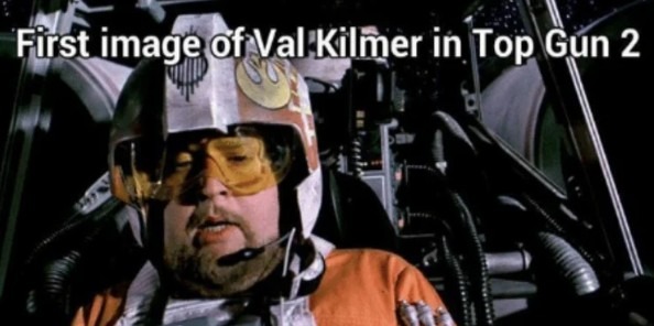 Val Kilmer meme in Top Gun Maverick 2022