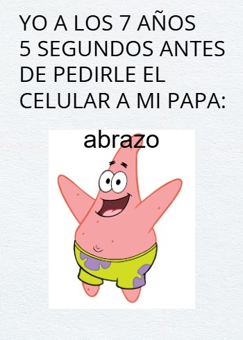 Abrazo? =( - meme