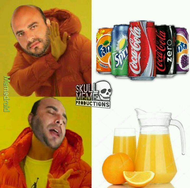 A verdadeira bebida - meme