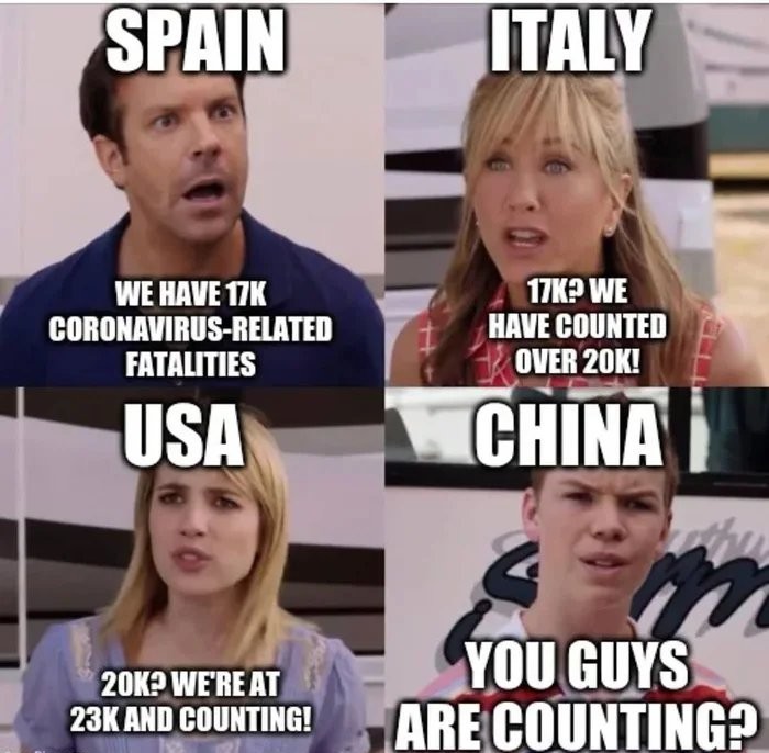 You guys are counting - meme