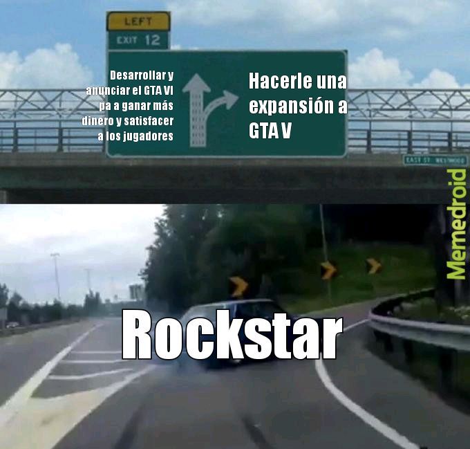 Rockstar be like - meme
