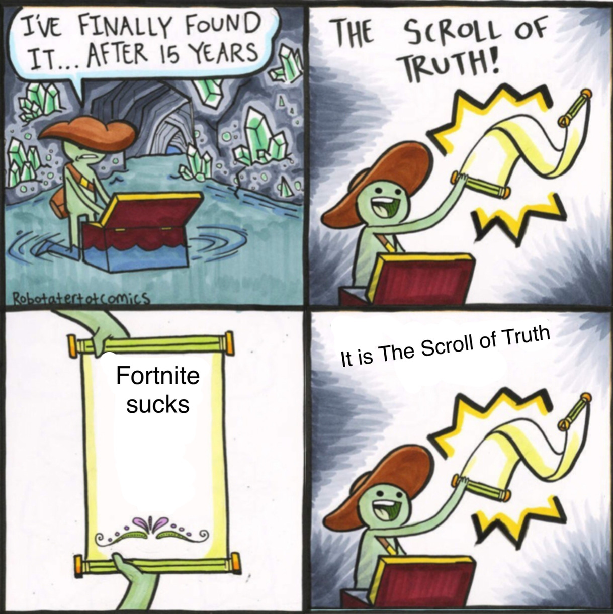 Scroll of Truth - meme