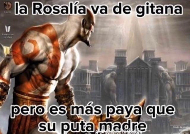 Meme de Rosalía