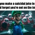 Mario bros movie meme