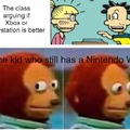 Who has Nintendo wii?