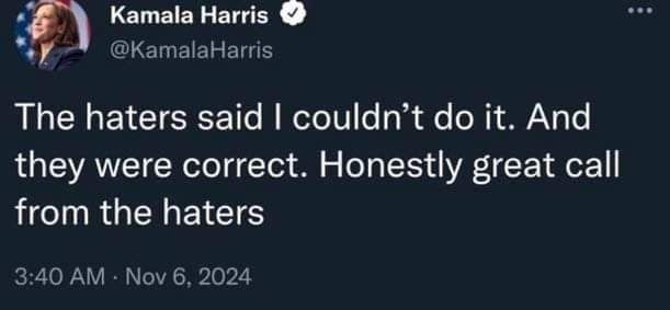 Haters gonna win - meme
