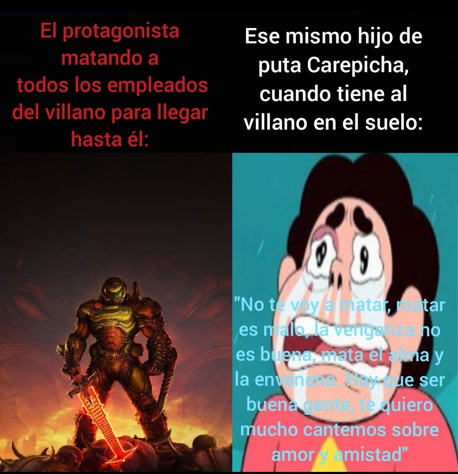 Mas imbécil y hipócrita no puede ser. - meme