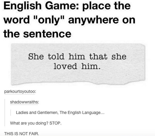 The Anglish language - meme