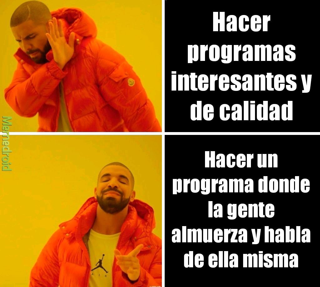 La tv chilena actual - meme