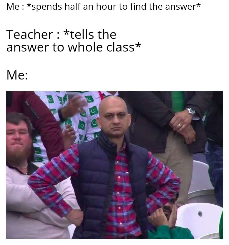 Mf teachers be like - meme