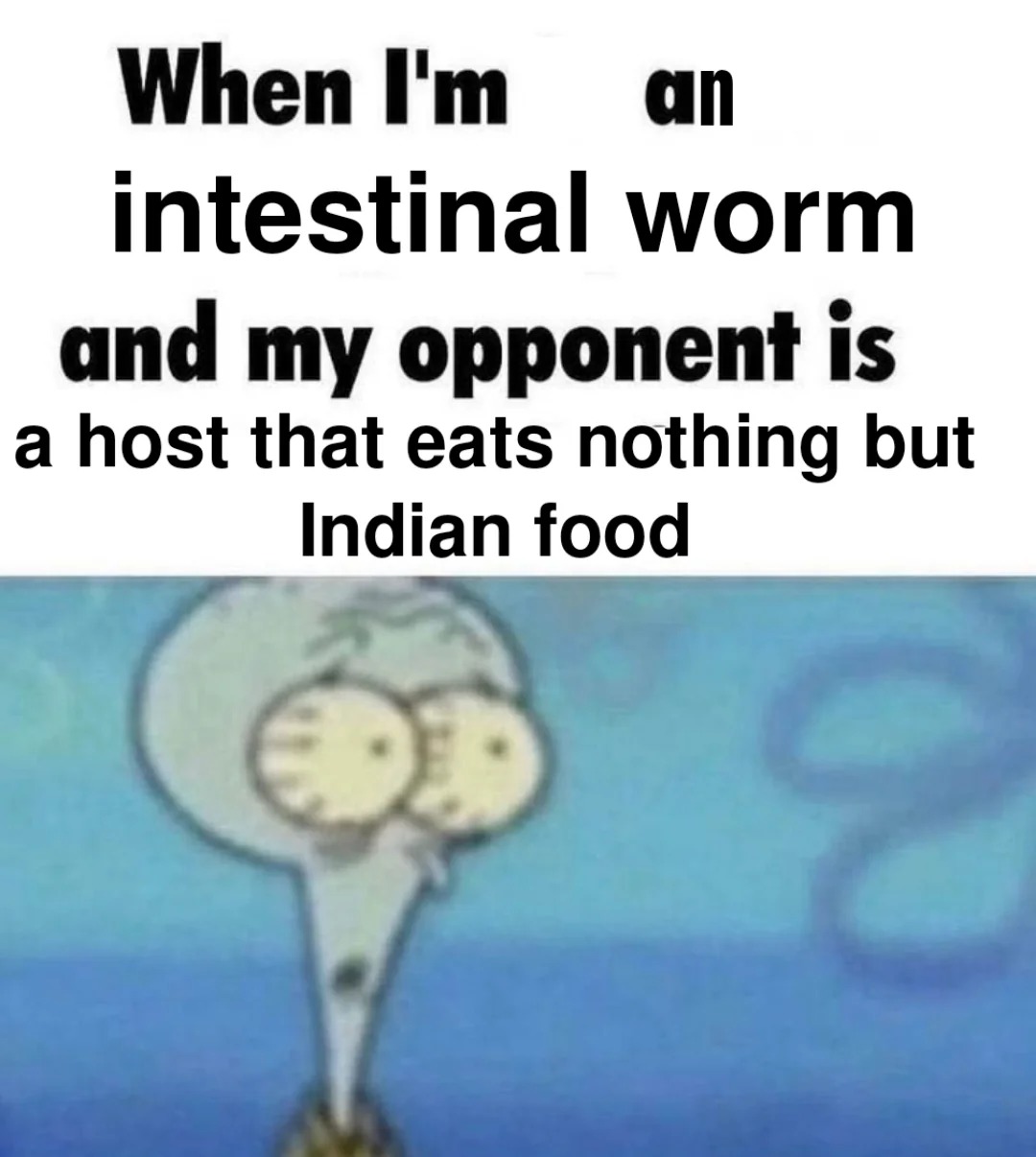 Indian food - meme