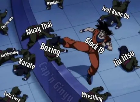 Glock 19 wins every time - meme