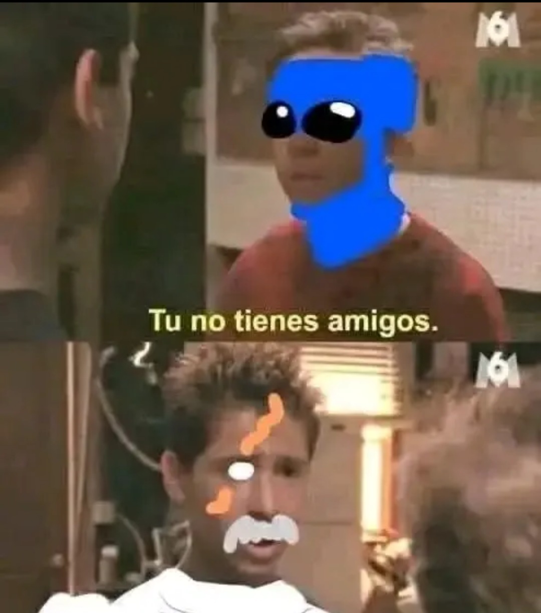No me gusta invencible pero se me hizo muy chistosa la imagen jejej - meme