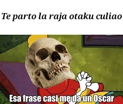 El esqueleto - meme