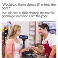 Helping the poor