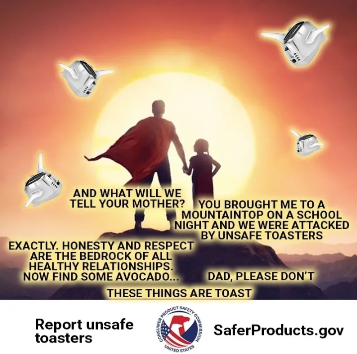 Remember product safety. - meme