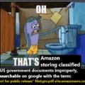 Amazon storing classified