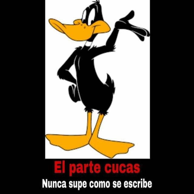 Meme del pato lucas