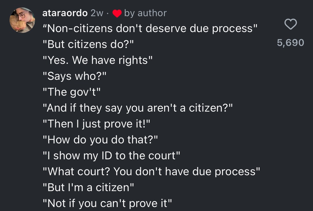 A lot of yall don’t seem to get this. The government is NOT your friend, regardless of who is in charge - meme