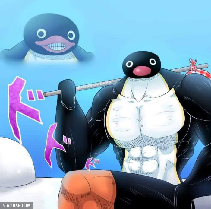 Pingu monstro - meme