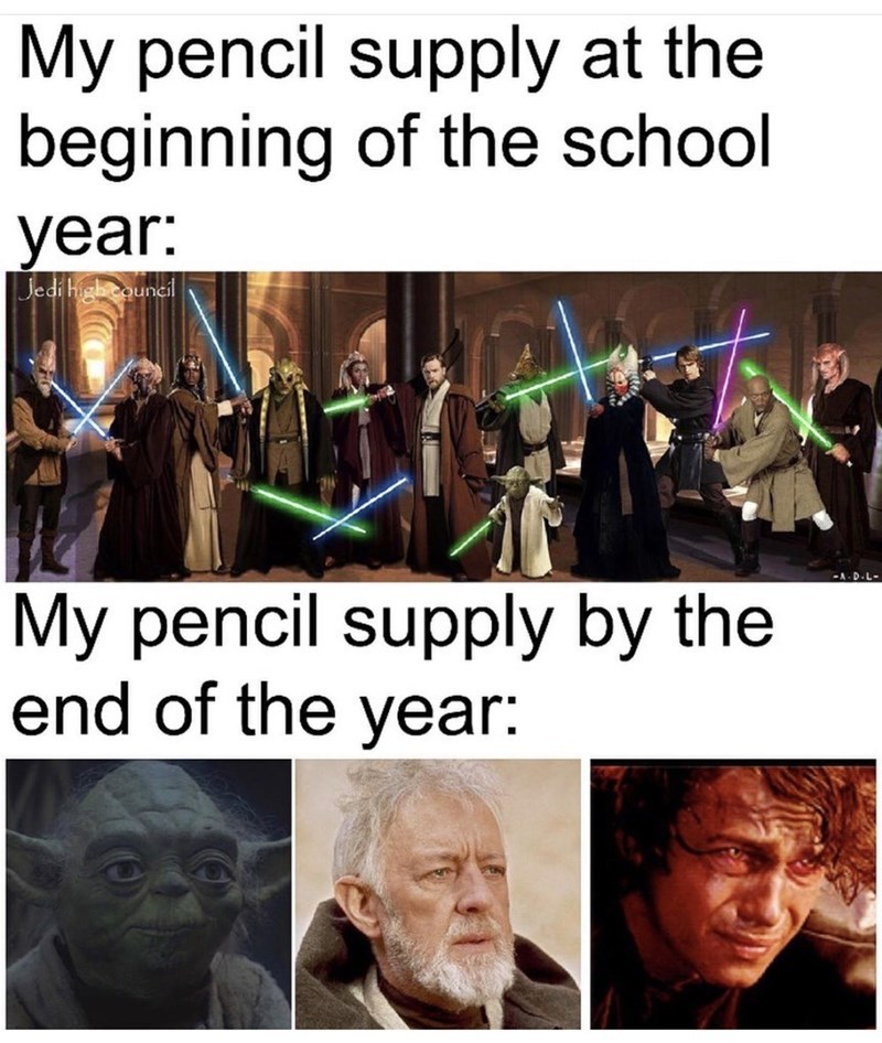 Darn pencils - meme