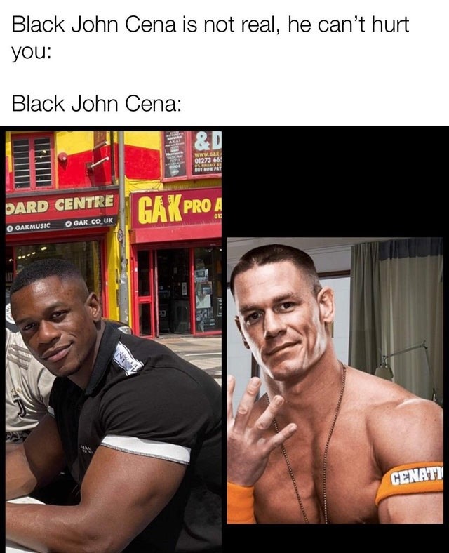 Jao Cena doesn’t approve - meme