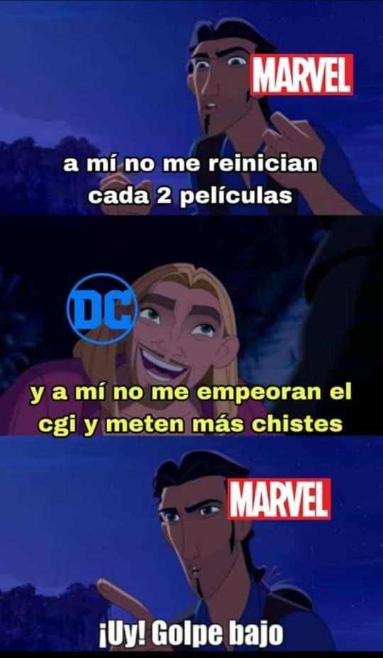 Golpe bajo - meme