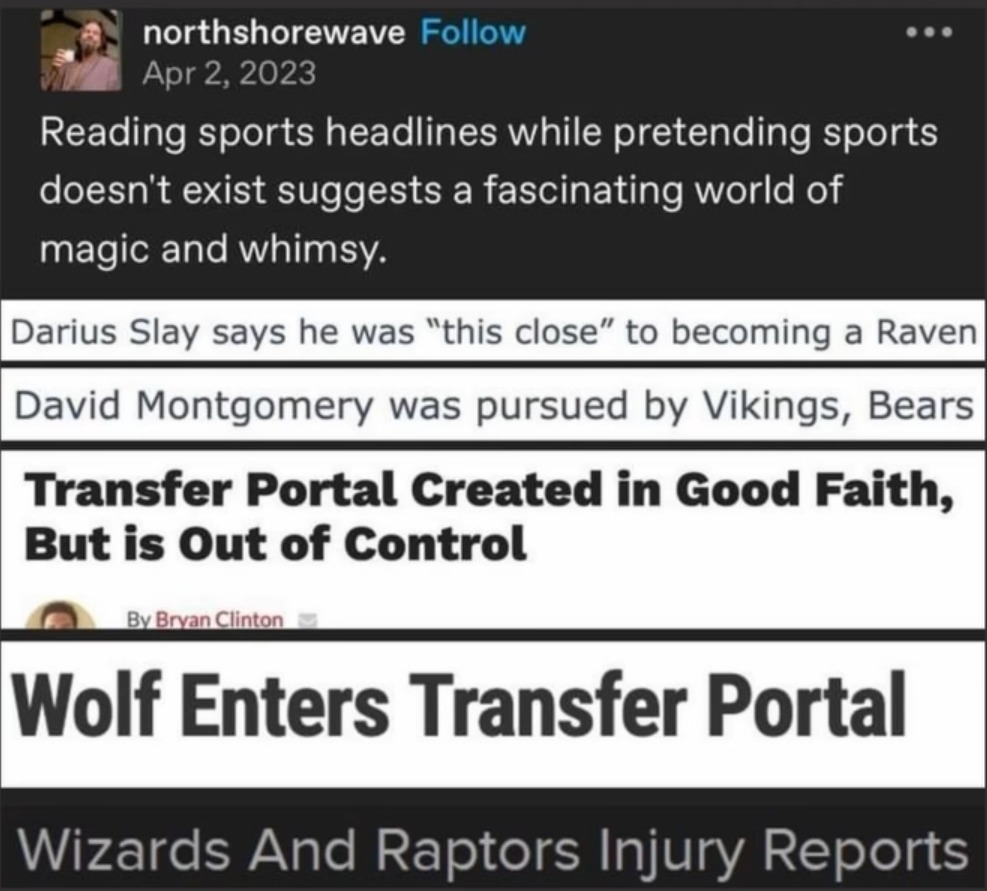 Journalistic integrity in sports journalism - meme