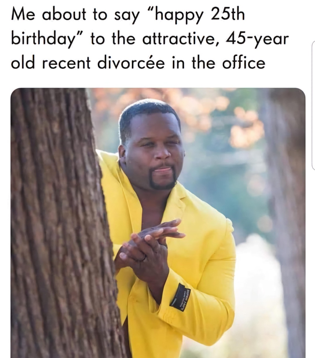 Happy 25th birthday to the very hot 45-year-old divorcée - meme