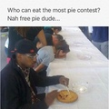 Accept for free pie