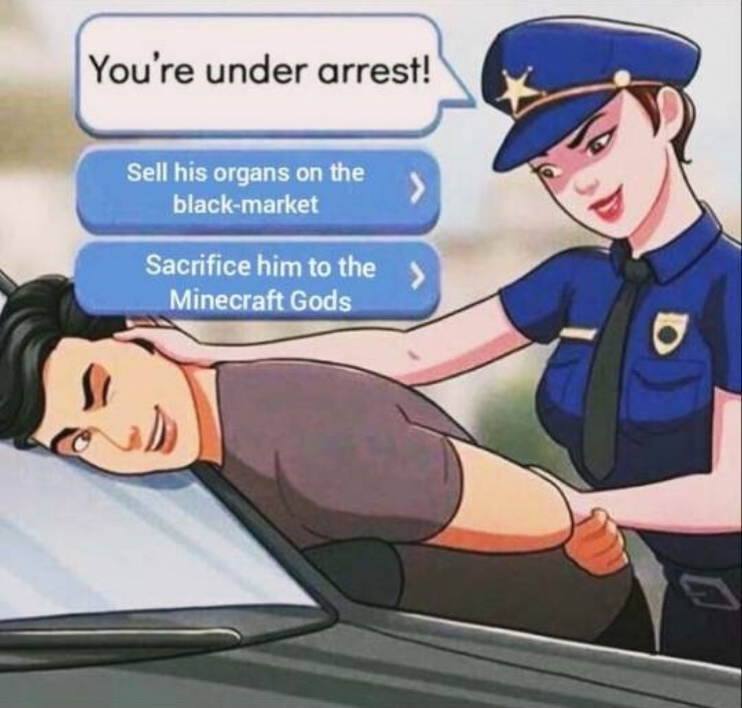 don't do this please, ms. policeman - meme