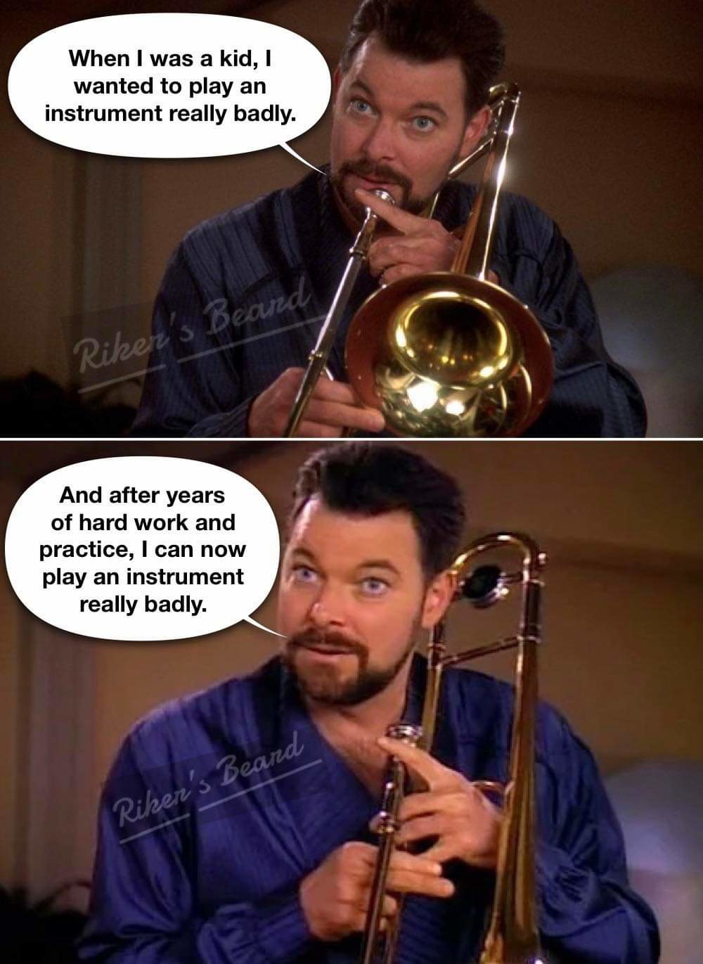Riker's Trombone - meme