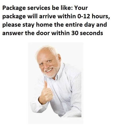 Package service - meme