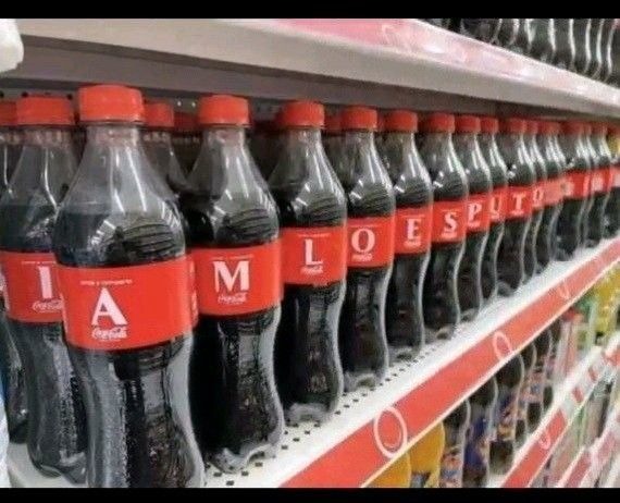 Te odio Coca-Cola - meme