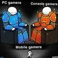 Mobile "gamers"