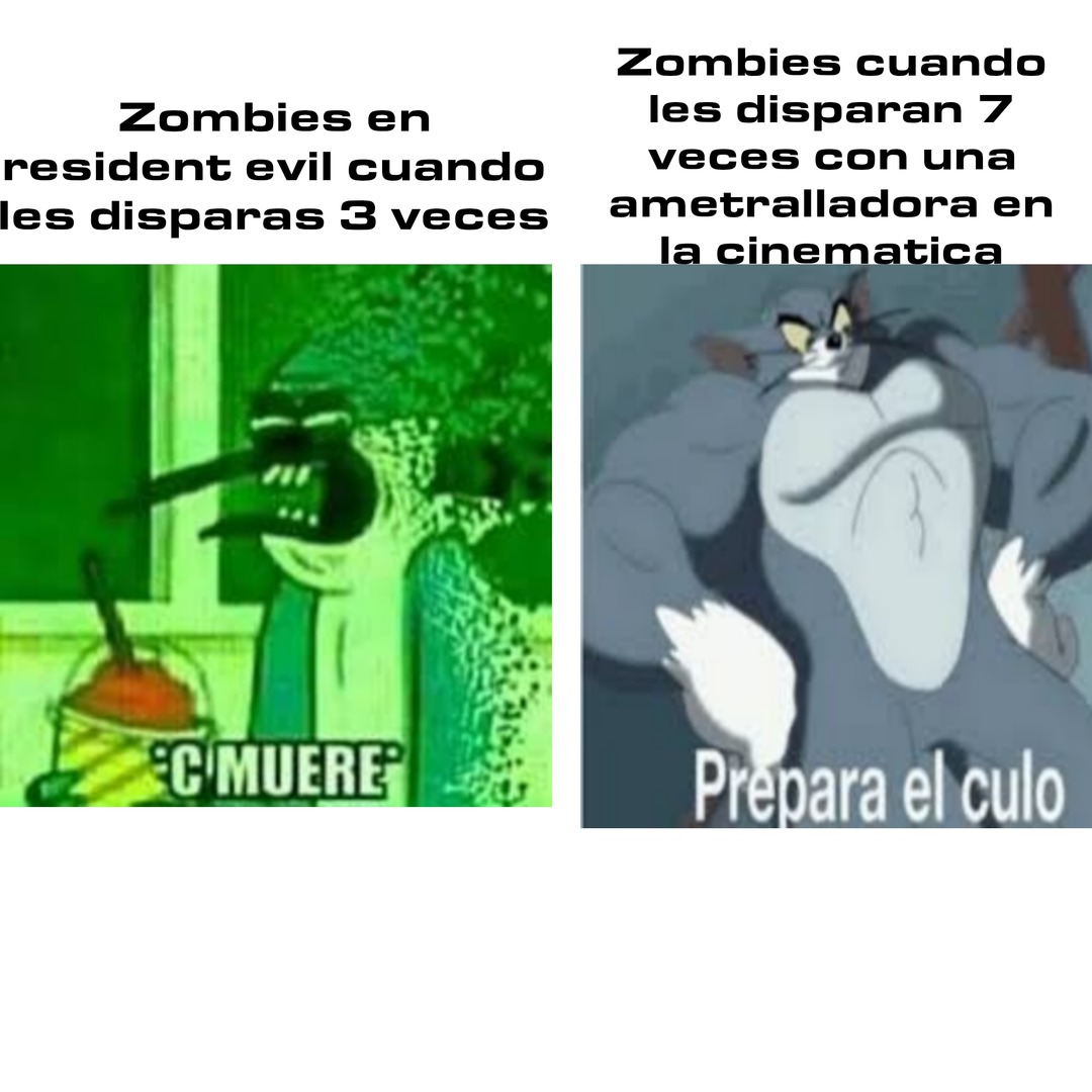 Resident evil 2 y 3: - meme