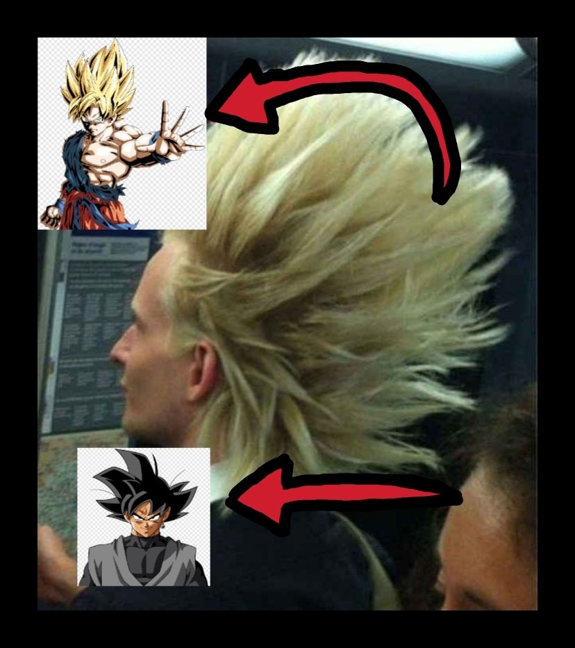 Goku y goku black en la vida real - meme
