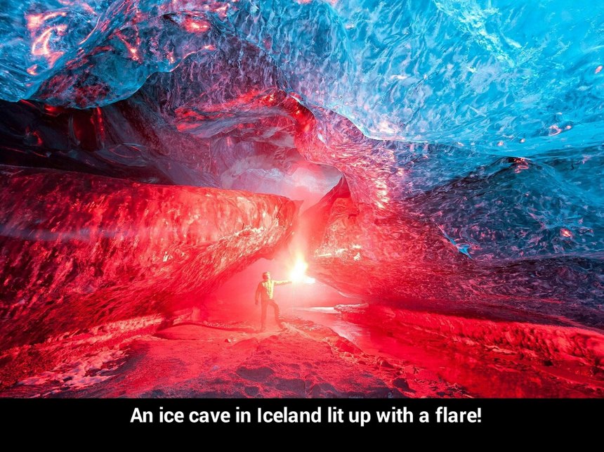 Ice cave - meme
