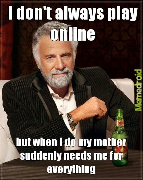 one does not simply pause an online game - meme