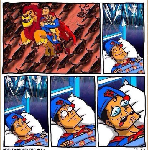 Por qué Superman no los pudo salvar :'( - meme
