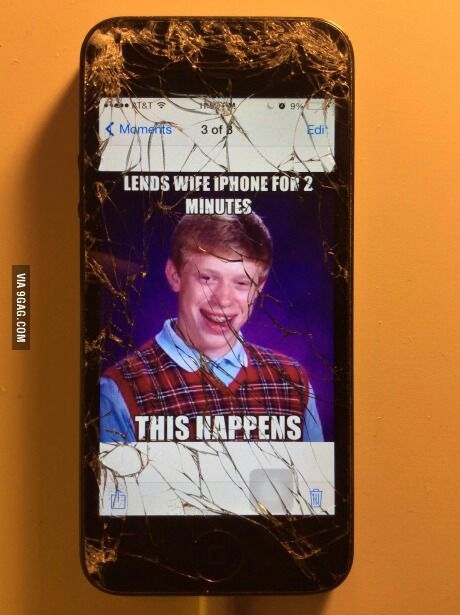but it was an iphone, soo... - meme