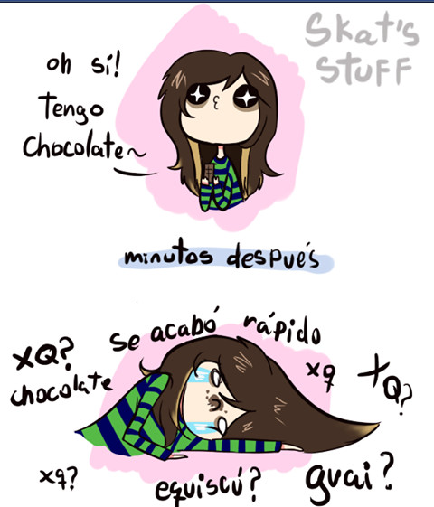 Skat's Stuff: Para los amantes del chocolate♡ - meme