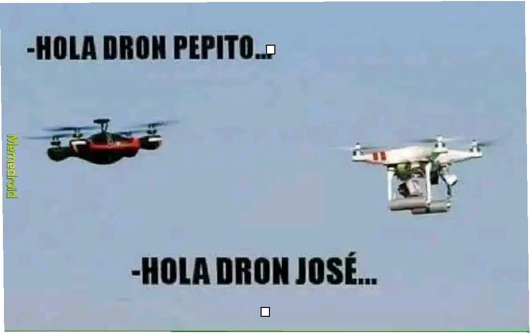 Dron pepito - meme