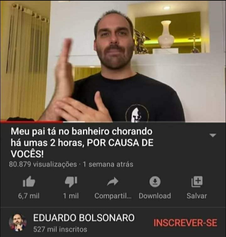 Bolsonabo Depressivo - meme