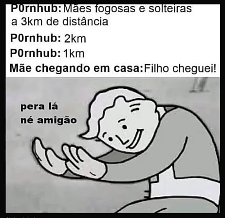 Pera lá - meme