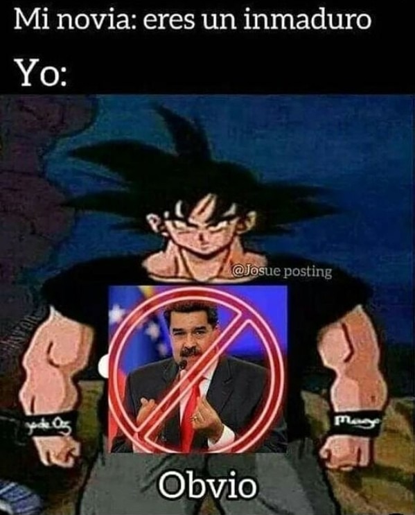 Eso Goku vence al comunismo - meme