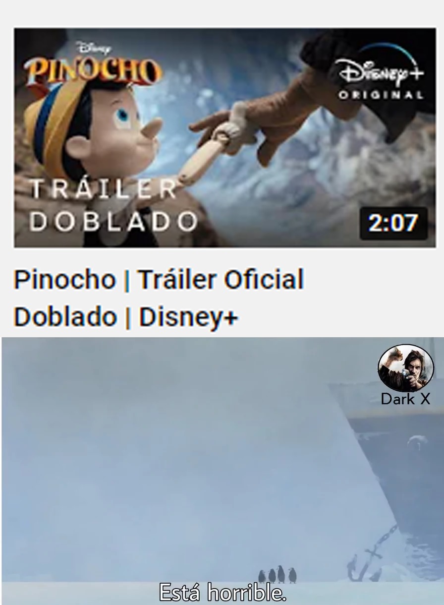 Ya sacaron el trailer de pinocho feat el hada cj y esta horrible - meme
