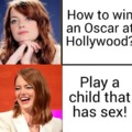 Emma Stones Poor Things Oscars meme
