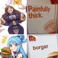 borgar (Sorry for the weeb shit, it was my friend's idea.)